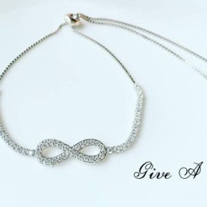 Diamond Infinity Bracelet