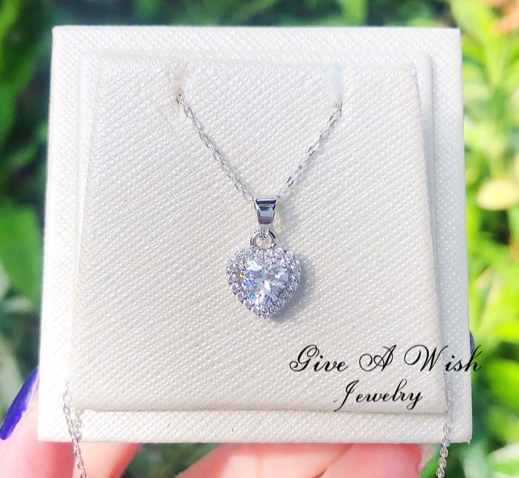 Heart Diamond Necklace