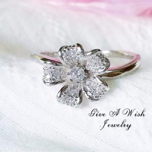 Love Blossom Diamond Rings