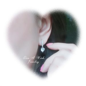 Heart Diamond Earrings