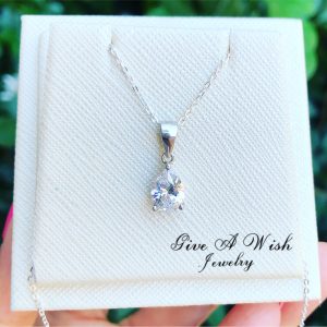 Drop Water Diamond Necklace