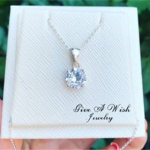 Round Diamond Necklace